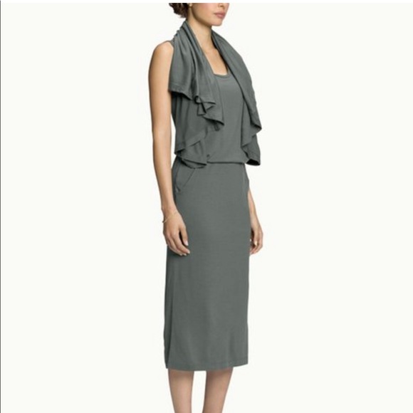 Nau Butterfly Merino Wool Dress XS NWT minimalist - Picture 3 of 12